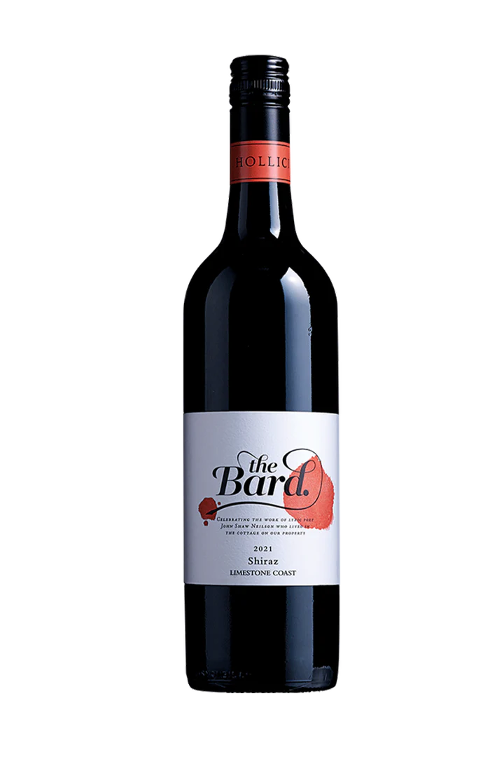 Hollick The Bard Shiraz 2021 75CL