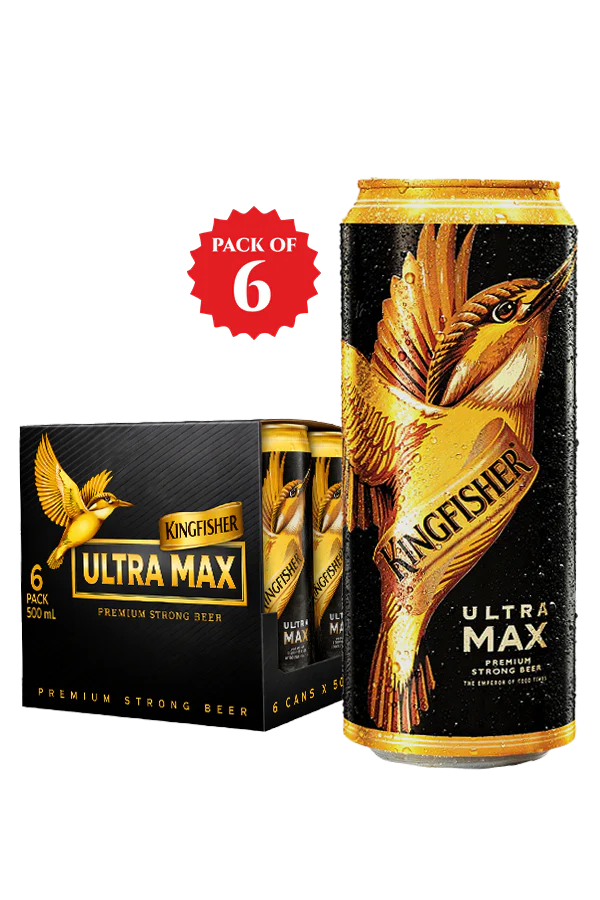 Kingfisher Ultra Max Beer 50Cl Can - Image 2